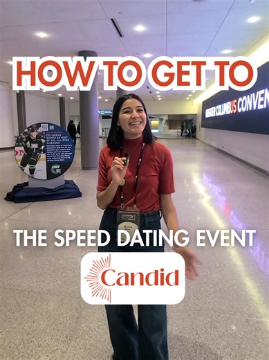 Candid's WORLD RECORD speed dating event starts today at 4:30 PM in Hall D in Columbus! Use this video to help you find the room.🏃 ✅ If you signed up, you should've received a confirmation email. That email will be required for entry, so have it ready at the door. 🙋‍♀️🙋‍♂️ Didn’t sign up but still want to join? Come anyway, as we’ll do our best to seat you as space allows. ✨WORLD RECORD Catholic In-Person Speed Dating✨ 📆 January 4 (Sunday) ⏰ 4:30–5:30 PM 📍 Hall D (SEEK26 in Columbus, Ohio) 