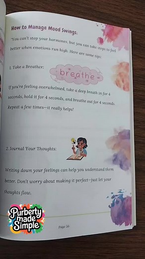 Calling all preteen girls (and their parents)! Puberty Made Simple is the ultimate guide to navigating puberty with confidence. 🌸 Fun, reflective, and packed with tips for every stage of growing up. 🌟 Grab your copy today! #pubertymadesimple #RelatablePubertyTalk #TweenLifeMoments #FunnyPubertyStories #PubertyJourney #EmpoweredGirlsClub #BodyPositivityForTeens #FirstPeriodFeels #TweenLifeHacks #SelfCareRoutine #GirlsSupportingGirls