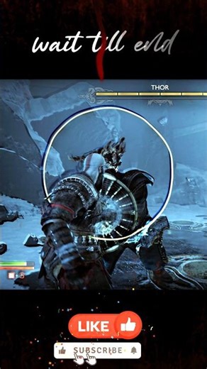🔥Fight ! With 🔥THOR☠️☠️ #godofwar