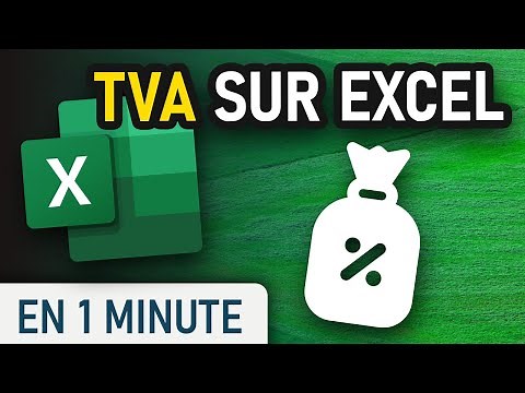 Calculer une TVA sur Excel