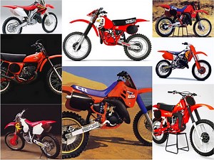 Honda’s CR125 Motocross bikes 1974-2007