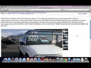 Craigslist Flagstaff Arizona Used Cars and Trucks - Chevrolet Z71 Silverado Models Available