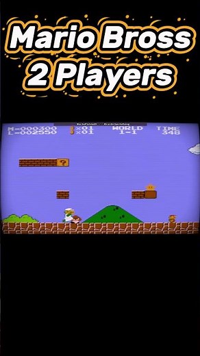 Mario Bros NES - Two Players gameplay!!!