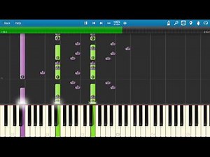 Escape From New York - Theme Tune Synthesia Cover - Piano Tutorial