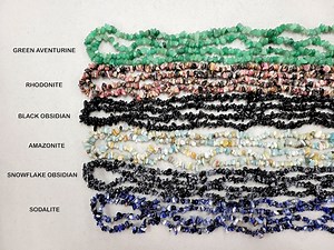 Drilled Crystal Beads Irregular Freeform Gemstone Chips in String for Necklace Bracelets and More - Etsy