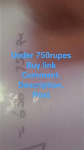 buy link in comment description and post