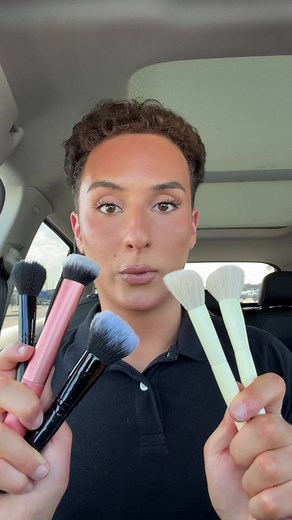 These are five of the BEST affordable makeup brushes that give you high end quality.. #makeupproducts #makeupbrushes #affordablemakeup