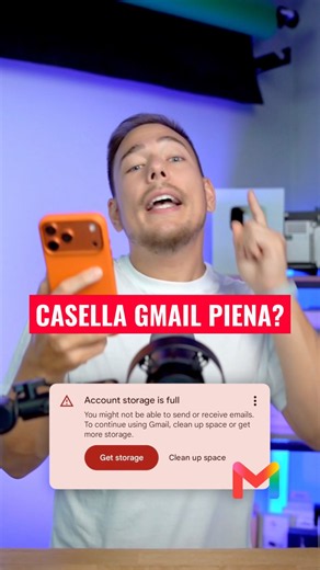 Casella GMAIL 📥 PIENA? 👀 #gmail #posta #tech