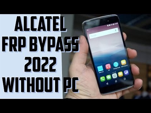 Alcatel frp bypass 2022 || Alcatel google account bypass without pc