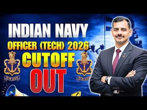 Indian Navy SSC Tech Cutoff 2026 OUT! ⚓ | Is Your Branch Safe? | Engineering & IT Entries