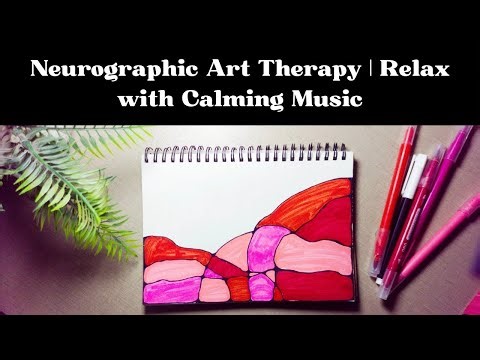 Neurographic Art Therapy | Relax with Calming Music