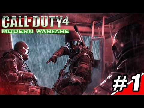 Call of Duty 4 - Modern Warfare Walkthrough MISSION 1 | CREW EXPENDABLE Campaign