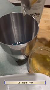 Blue Lady: cocktail of the week. Cin!Cin! This twist on the classic White Lady, sees the triple sec replaced with Blue Curaçao, giving that vibrant colour and a beautiful orange and citrus finish to this silky smooth serve Recipe • Gin - 45ml • Blue Curaçao - 22.5ml • Lemon Juice - 30ml • Simple Syrup - 7.5ml Orange Bitters - 3 Dashes Egg White Lemon Peel Garnish #gin #gincocktail #homebar #cocktail #weekendvibes #everyone #followers #highlights | Pep Rimando