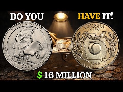 Top 5 Most Valuable State Quarter Coins Still in Circulation – That Are Worth Serious Money Today!