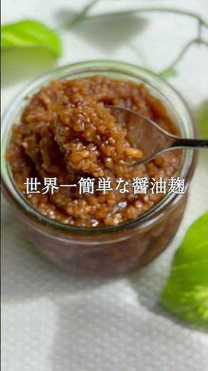 世界一簡単な醤油麹