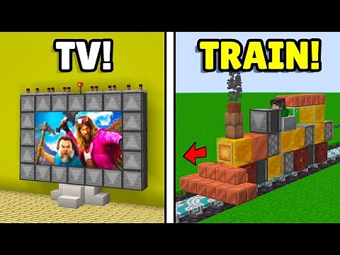 50+ NEW Minecraft Redstone Build Hacks!