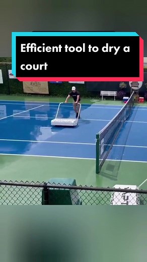 Efficient Tennis Court Drying Tool | VAPTR