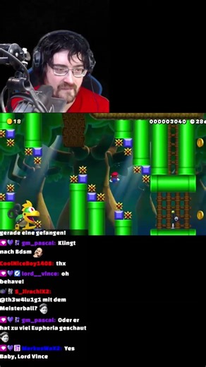 Super Mario Maker 2 Super Expert First Try Wandsprung Level #supermario #gaming