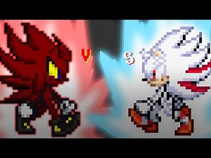 Perfect Nazo vs Hyper Shadic |sprite animation special|