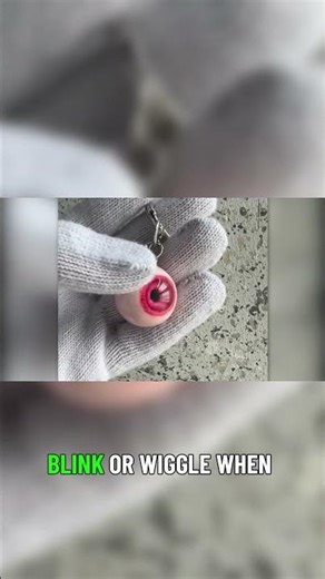 Creepy & Cute Horror Eye Keychain! 👁️✨ | Spooky Accessory DIY