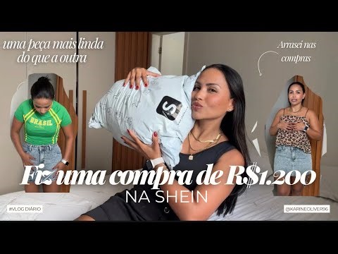 NA SHEIN VS NO CORPO | I made a huge purchase of outfits from Shein