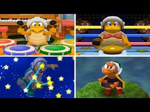 Evolution of - Hammer Bro Minigames in Mario Party