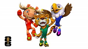 ¡Son tres! La FIFA revela las mascotas oficiales de la Copa Mundial 2026