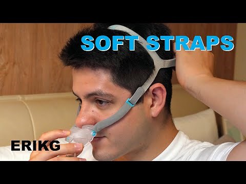 Hate Plastic Straps? Try This Soft Fabric CPAP Mask | ERIKG