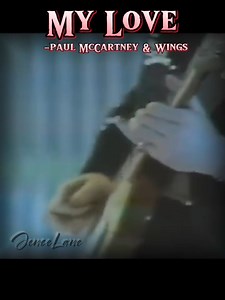 My Love (1973) -Paul McCartney and Wings- #music #song #lyrics | Jence Lane