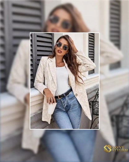 Elevate your confidence with every wear! ✨ Introducing our stunning Floral Embroidered Blazer 🌼✨— a must-have for the modern professional woman. Crafted with exquisite embroidery and tailored to perfection, this blazer combines style and sophistication effortlessly. Whether you're acing a meeting or heading out for brunch with friends, its vibrant colors and elegant design will make you feel unstoppable! Transform your wardrobe for just $102.38 and step into any room with grace and poise. 💪🌈