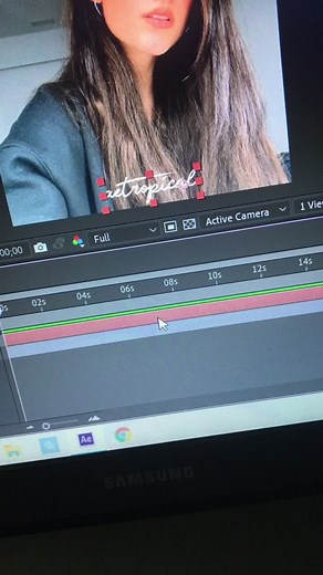 tutorial on how to make your text transparent !! #aetutorials #aftereffects #aehelp #fy #fyp