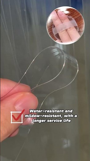 Transparent strip for powder puffs. wechat/whatsapp:+8613728440882