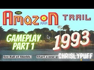 The Amazon Trail 1993 (Gameplay Part One)