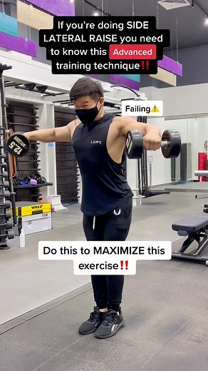 If you’re doing side lateral raise you need to know this‼️#bodybuilding #hypertrophy #gym