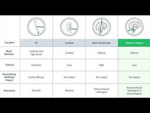 Advantages of Intra Cisterna Magna Delivery for Gene Therapy Administration
