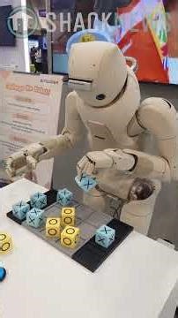 Robot Vs Human - Tic Tac Toe #robot #human #robotics