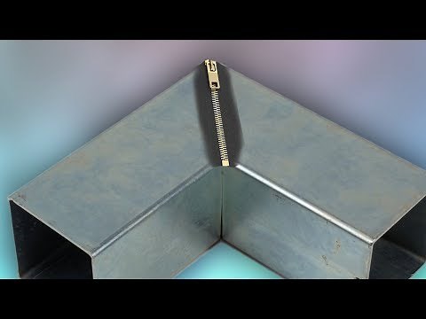 HOW TO JOIN TWO RECTANGULAR(no welding)