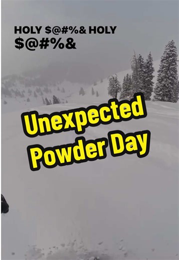 When you least expect it! 2026 Blank #ski #skitok @Salomon