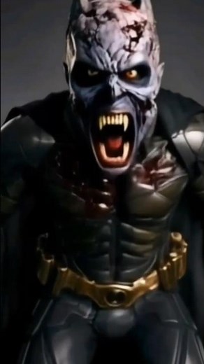 Epic Showdown Batman vs Zombie Batman 💀🦇#trending #shorts #viral