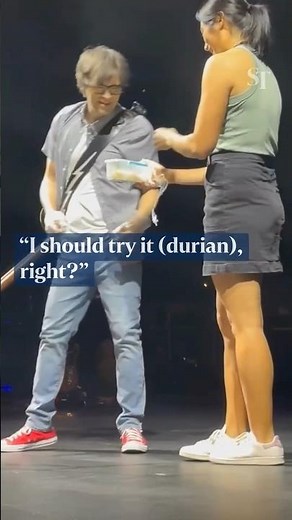 Weezer sing Home and eat durian at Singapore concert