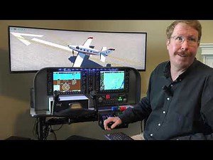Austin, creator of X-Plane, tries out our Deluxe G1000 Package