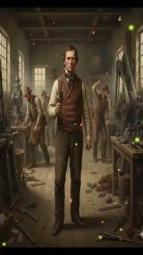 How Samuel Colt Invented the Revolver That Changed America Forever | True History #truehistory