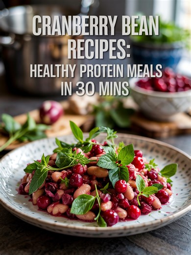 Cranberry Bean Recipes 🌟 Discover the Power of Cranberry Beans! 🌟 Follow us @sunlitrecipes for more delicious bright meals! Looking for a quick, healthy, and delicious meal option? Cranberry beans are your answer! These nutrient-packed legumes are: ✅ High in protein ✅ Packed with fiber ✅ Rich in vitamins and minerals ✅ Versatile in various dishes With preparation time of just 5 minutes and cooking time of 30-40 minutes, you can enjoy a tasty, protein-rich meal in no time. Try our easy recipes 