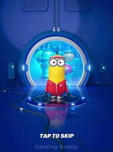 Sporty Kevin minion at Jelly Lab