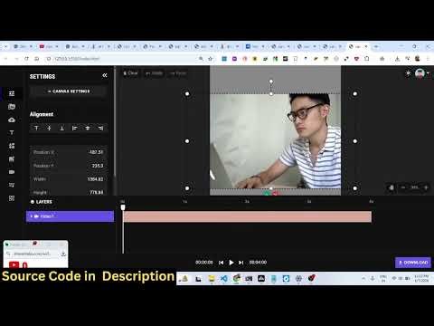 Build a Canva Clone Image,GIF, & Video Editor in Browser Using HTML CSS & Javascript
