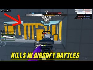 "Epic Kills in AirSoft Battles | Roblox FPS Action!"