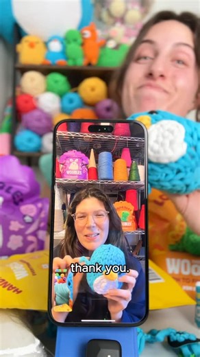 The Woobles on Instagram: "She wanted to loop you in on the new Loopables Fingerloop Kits 🤗 #thewoobles #loopables #fingerloop #fingerlooping #thewoobleverse"