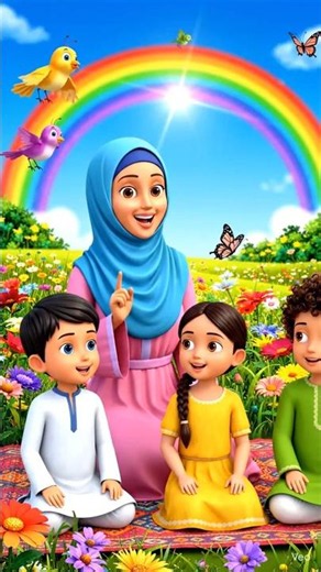Pehla Kalima Tayyab | Doosra Kalima Shahadat | Six Kalimas in Loop | Islamic Learning For Kids