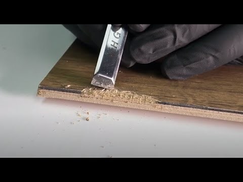 Schäden im Laminatboden reparieren