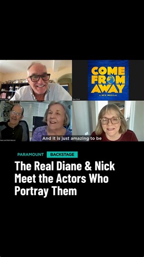The wait is over! The real Diane & Nick tell their story in a heartfelt sit-down with Ron E. Rains and Susie McMonagle, who portray them in COME FROM AWAY. What’s fact, what’s fiction, and how did an unexpected layover turn into a forever love story? 😍 Watch the exclusive interview on YouTube now (https://bit.ly/477Ddeq) — and catch the hit Chicagoland musical before it closes Oct 12! 🎟️ ParamountAurora.com 💙 #ComeFromAwayAurora | Paramount Theatre
